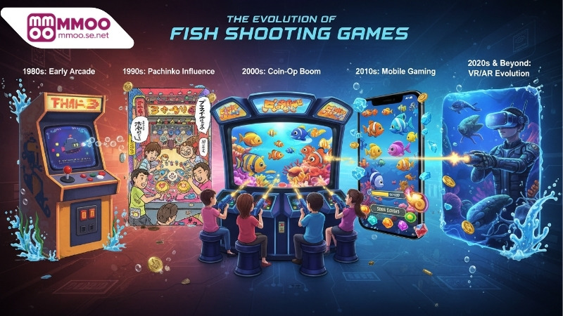 Lịch Sử Game Bắn Cá Từ Máy Cơ Cho Đến Trực Tuyến 4 Lịch sử game bắn cá từ thời máy cơ